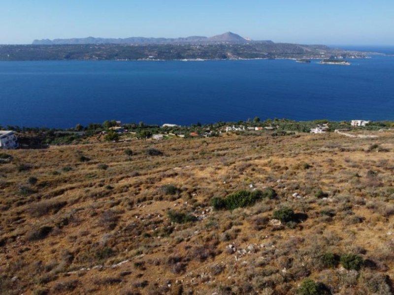 Megala Chorafia Atemberaubendes Grundstück mit Meerblick zum Verkauf in Aptera, Apokoronas Grundstück kaufen